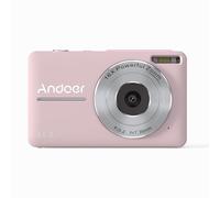 SHUAIGUO-1 Portable 1080P Digital Camera Video Camcorder 44MP Auto Focus 2.5 IPS Screen 16X Digital Anti-shake Face Detect Smile Capture with 32GB Memory Card 2pcs Batteries for Kids