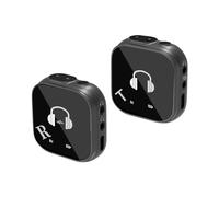 SHUAIGUO 5.8G Wireless In Ear Monitor System Wireless IEM System with Transmitter Receiver Automatic Pairing Professional In Ear Monitor for Computer Phone Sound Card Studio Band Rehearsal Live