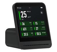 SHUAIGUO Air Monitor 2 Comprehensive Smart Home Gadget APP Wi-Fi 7-Item Detection Indoor Temperature and Humidity Monitor CO2 Detector PM2.5 PM10 eTVOC Air Quality Monitor IPS Touch Screen