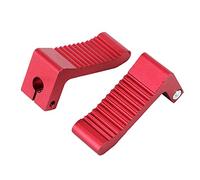 SHUAIGUO Aluminum Alloy Foot Rests Foot Pedals, Moto Footpegs Footrests 2-Stroke