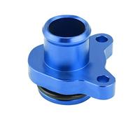 SHUAIGUO Aluminum Water Hose Fitting Blue Compatible 335i Part 11537541992 11537544638 (Blue)