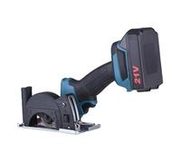 SHUAIGUO Battery Powered Angle Grinder with Quick Vane/Wing Change, Forward & Reverse Adjustment, Multi-Material Cutting Performance, Ideal for Indoor and Outdoor Tasks, 2 X 2000mAh Batteries