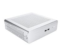 SHUAIGUO Compact MiniITX HTPC Case with Full Aluminum Build for Desktop Applications, Runs Silently, Perfect for Digital Signage and Home Entertainment Systems, Modern and Functional Design (USB2.0)