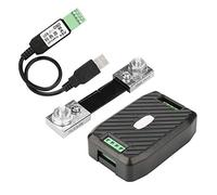 SHUAIGUO DC Power Meter Module PZEM 017 for Home Usage Voltage Current and Power Consumption Monitoring Communication Device (PZEM-017+100A+USB)