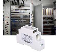 SHUAIGUO DR-15-12 DIN Rail Single Output Switching Power Supply, 12V 1.25A 15W, Strong Anti-Interference & Low Power Consumption, Engineering Plastic Housing for Industrial Control (DR-15-12)
