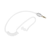 SHUAIGUO Durable Monaural Air Tube Earpiece Practical Stereo Earphone for MP3 and Usage - Lightweight Silver