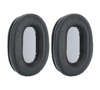 SHUAIGUO Ear Cushions for Headphones, Comfortable Replacement for MDR-1ABT, MDR-1RBT, 1RNC, Cotton, Black, 2 Pcs
