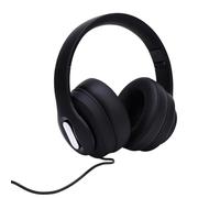 SHUAIGUO Foldable and Portable Studio Headphones with Noise Isolating Memory Foam for Mixing and Mastering, Daily Listening, Universal 3.5mm Jack - Black (Style 2)