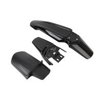 SHUAIGUO Front Rear Mud Guard High Strength Dirt Protector Cushion Mudguard Shock Flap (Black)