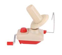 SHUAIGUO Hand Operated Yarn Ball Winder, Portable & Lightweight, Low Noise, Time-Saving Sewing Accessory for Knitting & Crocheting, Plastic & Metal Construction