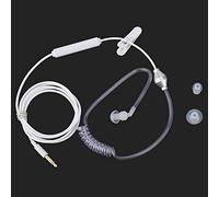 SHUAIGUO In Ear Headsets Eco-Friendly Air Tube with Control Button for IOS Active Lifestyle 1 Unit (White)