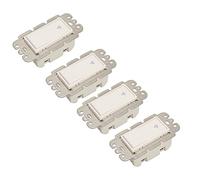 SHUAIGUO In Wall Smart Switch 4 Gang Voice Control WiFi Rocker Switch for