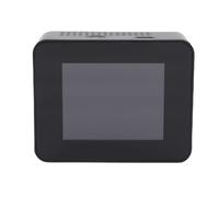 SHUAIGUO Interactive Air Quality Monitor with Color Display, WiFi Thermometer and Hygrometer for Smart App, 12 Functions, Alarm Function, CO2 Detector for Home and Office, Portable Air Quality