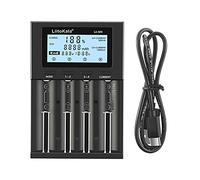 SHUAIGUO LIITOKALA LII-M4 4 Slots Battery Charger with LCD Display for lithium battery 26650 14500 AA AAA Lithium NiMH Battery Smart Rechargeable Battery Charger