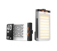 SHUAIGUO M40 Handheld Camera Light 2700K-6200K Adjustable PD Configuration Fast Charging for Selfie Light, Video Conference Lighting