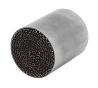 SHUAIGUO Motorcycle Exhaust Mid Pipe Catalyst Upgraded, Iron Front Middle Exhaust Muffler Catalyst with High Performance Design - for Motorbike, Made of High Strength Iron, Fine (42 * 50mm)