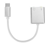 SHUAIGUO No Drive Stereo Sound Card Audio Adapter, Compact 7.1 Channel for On-the-Go Music Enthusiasts, Aluminum Alloy Construction