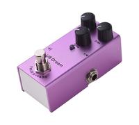 SHUAIGUO Powerful Guitar Metal Distortion Effector, High Gain Tone, True Bypass Control, Electric Guitar, Purple Aluminum, 3.7" US Dream Metal Distortion Effector for Guitarists