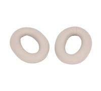 SHUAIGUO Protein Leather Replacement Ear Pads for MDR-1000X Ultimate Comfort Noise Isolation for Audiophile Experience 2 Units (Light Brown)