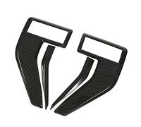 SHUAIGUO Side Vent Cover, Side Vent Badge Emblem Cover Trim Carbon