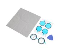 SHUAIGUO Sticky Lens Guard Set for X3 Panoramic Action Camera Dual Lens Protectors with Full Protection
