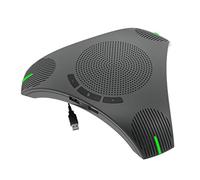 SHUAIGUO USB Speakerphone Conference Microphone, Omnidirectional Computer Mic with Mute Key, High Fidelity Sound, 360° Voice Pickup for Skype, Video Conference, Online Course,