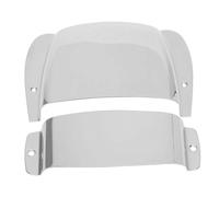 SHUAIGUO Zinc Alloy Bass Protective Cover Set, Pickup & Bridge Guitar Accessories for Electric Bass Guitar - Easy Installation, Complete Kit, Enhanced Protection (Silver)