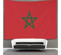 SHUAIOIN 3D Morocco Printed Wall Blanket Home Decoration Bedding Poster Wall Art Tapestry Tapestries Wall Hanging Soft Polyester for Kids Boys Girls Bedroom Living Room 70cmx100cm