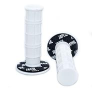 SHUANGHUA 11 Colours Handle Grips Motorcycle Motocross Hand Grips Dirt Bike Gel Handle Bar Universal Dirt Bike Pit Bike (Color : White)