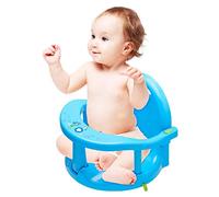 Shuangliao Toddler Bath Seat - Skidding Foldable Baby Bath Seat - Bath Seat Baby with Powerful Suction Cups, Baby Bath Chair, Baby Bathtub Seat, Bathtub Chair Baby for 6-18 Months Kids