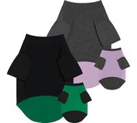 ShuangMian Shirt, Black and Grey, XXS (Black and Grey, XX-Small)