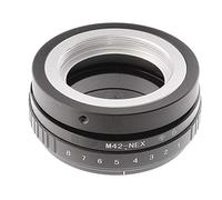 Shuangyu Tilt-Shift 360° Linse Drehen Sie den Lens Adapter für M42 Mount Objektiv auf Sony E-Mount Kamera NEX-3 NEX-3N NEX-3N NEX-5 NEX-5 NEX-F3 A6000 A5000 A3000 Alpha A7 A7R DSLR Kamera