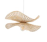 SHUANGZ Bamboo Weave Chandeliers Modern Simple Bamboo Chandeliers Hand Woven Ceiling Pendant Lights Hanging Decorations RusticJapanese Lamp For Balconies Dining Bedroom Farmhouse