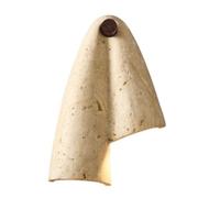 SHUANGZ Modern Art Travertine Wall Sconce, Natural Stone Wall Light Fixture, Rustic Round Wall Lamp for Bathroom, Bedroom, Living Room, Stairway, Hallway, Decoration Stone Wall Lamps Hardwired Light