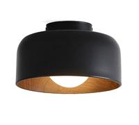 SHUANGZ Modern Elegance Semi Flush Mount Ceiling Light Lampshade With Matte Finish Ceiling Lamp In Metal Design Kitchen Light Ceiling, Decoration Ceiling Lighting Fixtures Balcony Corridor Aisle Light