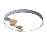 SHUANGZ Modern Ultra-Slim LED Ceiling Lamp Surface-Mounted Fixture Dimmable Ultra Slim Panel Light Round Close-to-Ceiling Lights Corridor Decorative Lighting 36W 3500LM Energy Saving Bedroom Light