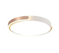 SHUANGZ Nordic Bedroom Ceiling Lights Ultra-Slim Round Close-to-Ceiling Lamp Stepless Dimming Surface-Mounted Fixture (Dimmable Ultra Slim Ceiling Lamp) Corridor Decorative Lighting