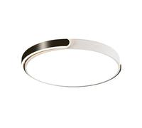 SHUANGZ Nordic Bedroom Ceiling Lights Ultra-Slim Round Close-to-Ceiling Lamp Stepless Dimming Surface-Mounted Fixture (Dimmable Ultra Slim Ceiling Lamp) Corridor Decorative Lighting