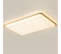 SHUANGZ Rectangular Modern LED Ceiling Lights Stepless Dimming Creative Energy Saving & Bedroom Ceiling Lamp for Laundry Room, Hallway, and Kitchen Easy to Install Lighting Fixture