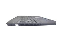SHUAPOZ For HP Omen 15-DH Palmrest Upper Case W/Red Backlit Keyboard Touchpad 15.6"(Colorful backlight)