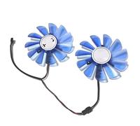 SHUAPOZ Laptop parts 1SET 85MM 4PIN FDC10U12S9-C 0.45A Graphics card Cooling Fan, For HIS for Radeon RX 570 470 480 lceQX2 OC Video Card