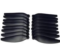 SHUAPOZ Replacement parts For SG108 PRO/MAX Drone Propeller Props Maple Leaf Wing Rotor for Quadcopter SG-108 Blade 8PCS/Set(16PCS Pure Black)