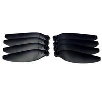 SHUAPOZ Replacement parts For SG108 PRO/MAX Drone Propeller Props Maple Leaf Wing Rotor for Quadcopter SG-108 Blade 8PCS/Set(8PCS Pure Black)