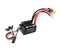 SHUAPOZ Replacement parts For SURPASS for HOBBY 80A Pro V2 Waterproof Brushed ESC with BEC 6V-8.4V Built-in Cooling Fan Includes Programming Card 1/10 RC Crawler(80A Pro V2 ESC)