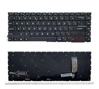 SHUAPOZ US Backlight Backlit Layout Keyboard Four keys in the bottom left corner For MSI GS66 GE66 GP66 P40 MS-1541 MS-14C1 MS-14C2