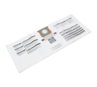 SHUATI Vacuum Cleaner Accessories 5 Pack Paper Replacement White Replace Part Professional Filter Bag for Shop Vac 5-8 Gallon Bags Home