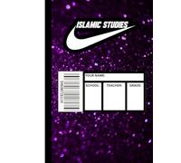 ShuAyb’s Library: “Islamic Studies” Titled Composition Book (Purple Glitter): Hudain Muhammad Publishing House