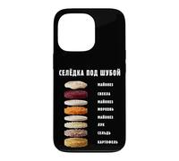 Shuba Layered Salad Recipe Russian Slavic Food Cooking Gift Case for iPhone 13 Pro