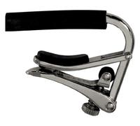 Shubb C1 Standard Capo for Steel String Guitar, Polished Nickel