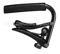 Shubb C1K Black Steel Strung Guitar Capo Noir for Electric & Acoustic Guitars